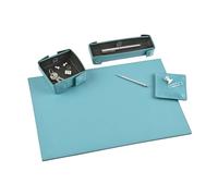 Quo Vadis - Kit - Satiny - Bleu canard - 46x31x3,5 cm - Cuir pleine fleur de vachette