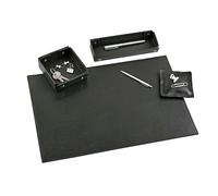 Quo Vadis - Kit - Satiny - Noir - 46x31x3,5 cm - Cuir pleine fleur de vachette