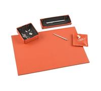 Quo Vadis - Kit - Satiny - Orange - 46x31x3,5 cm - Cuir pleine fleur de vachette