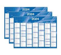 Quo Vadis - Calendrier de banque bleu - Année 2026 - Petit Format : 13,5x18cm