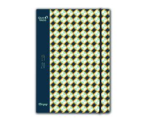 Quo Vadis Magali Fournier NOTE 21 avec élastique Agenda scolaire Semainier 15x21cm Année 2019-2020