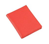 Quo Vadis - Porte-cartes/porte billets - Camargue - Orange - 12x8,5x1,2 cm - Cuir pleine fleur de taurillon