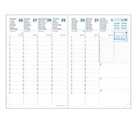 QUO VADIS - Recharge 16 mois - 2025-2026 - Affaires SD - Semainier Planning - Multilingue - 16 mois septembre-décembre - 10x15cm - Papier blanc