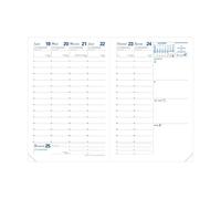 Quo Vadis - Recharge Agenda - 2026 - Affaires - Semainier Planning - Français - 13 mois de déc. à déc. - 10x15 cm - tranche dorée