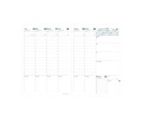 Recharge agenda civil semainier 2025 Quo Vadis - 21 x 29,7 cm - Consul