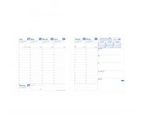 Quo Vadis - Recharge Agenda 2026 - Exécutif - Semainier Planning - Français - 13 mois de décembre à décembre - 16x16 cm - Papier blanc