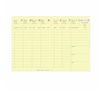 Quo Vadis - Recharge Agenda - 2026 - Randonnée Prestige - Semainier Planning - Français - 13 mois de décembre à décembre - 9x12,5 cm - Papier Clairefontaine ivoire - Fabrication française