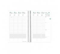 Recharge agenda civil semainier 2025 Quo Vadis - 16 x 24 cm - Time&Life Large