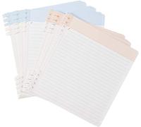 Quo Vadis - Recharge Fiches de notes - Spiralé - FICHE NOTES TIME LIFE MEDIUM - 16x16 cm - Papier Clairefontaine blanc - Fabrication française