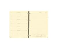 Quo Vadis - Recharge Organiseur - 2025-2026 - Timer 29 Notes Prestige - Semainier Notes - Français - 16 mois de septembre à décembre - 21x29,7 cm - Papier Clairefontaine ivoire - Fabrication française