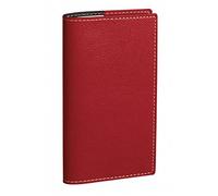 Quo Vadis - Répertoire alphabétique - Club - Rouge - 8,8x17 cm - Papier Clairefontaine blanc - Fabrication française