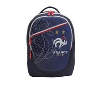 Quo Vadis - Sac à dos - FFF - Bleu coq - 32x43x14 cm - Toile (polyester) - 2 compartiment(s) - Avec bretelles et poignée