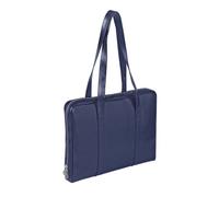 Quo Vadis - Sacoche - Satiny - Bleu marine - 38x28,5x5 cm Cuir pleine fleur de vachette - 2 compartiment(s) - Avec bretelles