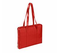 Quo Vadis - Sacoche - Satiny - Rouge - 38x28,5x5 cm - Cuir pleine fleur de vachette - 2 compartiment(s) - Avec bretelles