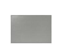 Quo Vadis - Sous-main simple - Satiny - Gris - 56x38 cm - Cuir pleine fleur de vachette