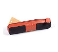Quo Vadis - Trousse - Ronde - S1829 - Orange - 17x3,5 cm - Cuir pleine fleur de vachette - 1 compartiment(s)