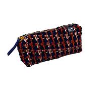 Quo Vadis - Trousse scolaire - Plate - Gisele - Bleu - 19x10x3,5 cm - 1 compartiment(s)