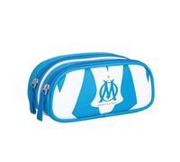 Quo Vadis - Trousse scolaire - Rectangle - Olympique de Marseille - Multicolore - Toile (polyester) - 2 compartiment(s)