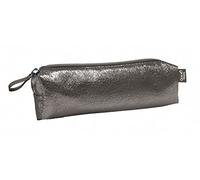 Quo Vadis - Collection : Thelma - TROUSSE ETUDIANT - 1 compartiment - Pour emporter l'essentiel - Matière et zip robuste - Format compact 19x4,7x4,7cm - Gris