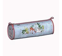 Quo Vadis - Trousse scolaire - Ronde - Animascot - Multicolore - 23x8x8 cm - Toile (polyester) - 1 compartiment(s) - Visuel forêt