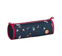 Quo Vadis - Trousse scolaire - Ronde - Cosmos - Multicolore - 23x8x8 cm - Toile (polyester) - 1 compartiment(s)