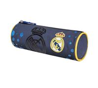 Quo Vadis - Trousse scolaire - Ronde - Real Madrid - Multicolore - 23x8x8 cm - Toile (polyester) - 1 compartiment(s)