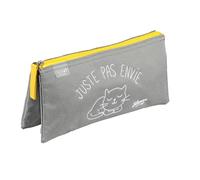 Quo Vadis Trousse scolaire Shaman 3 compartiments Multicolore Toile polyester 22,5x11x6 cm