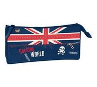 Quo Vadis : Union Jack - Trousse Fourre - 24 x 11,5 x 5 cm - Rocking World G