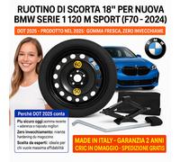 Quoi Attendez-Vous ? Kit Roue De Secours BMW F70 18" M-Sport Noir, Cric Clé
