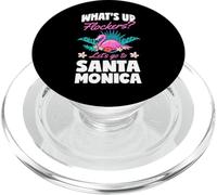 Quoi de Neuf, Flockers, partons à Santa Monica Flamingo Love PopSockets PopGrip pour MagSafe