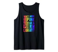 Quoi de Plus Punk qu'une bibliothèque publique Débardeur