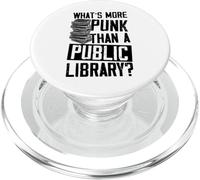 Quoi de Plus Punk qu'une bibliothèque publique PopSockets PopGrip pour MagSafe