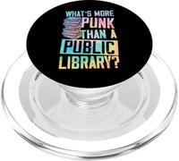 Quoi de Plus Punk qu'une bibliothèque publique PopSockets PopGrip pour MagSafe