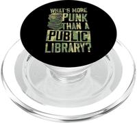 Quoi de Plus Punk qu'une bibliothèque publique PopSockets PopGrip pour MagSafe
