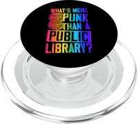Quoi de Plus Punk qu'une bibliothèque publique PopSockets PopGrip pour MagSafe