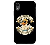 Quoi Que la Vie Pense de toi, Duck, Laisse-Le Toucher à Quelqu'un d'autre Coque pour iPhone XR
