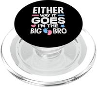 Quoi qu'il en Soit, C'est la soirée de révélation du Genre Im The Big Bro PopSockets PopGrip pour MagSafe