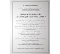 QUOI QU'IL SE SOIT PASSÉ... À L'AMOUR QUE NOUS AVONS CONNU?