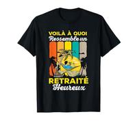 Quoi Ressemble Un Retraité Heureux Drôle Retraite Homme T-Shirt
