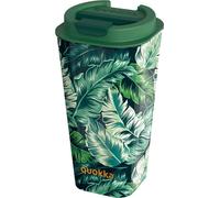 Quokka, 450 ml mug isotherme double paroi étanche BPA-free anti-fuite, Vert forêt