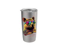 Quokka avec Lunettes de Soleil Australie Doux Quokkas Gobelet isotherme en acier inoxydable double paroi