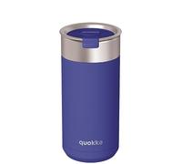 Quokka Boost Gobelet Dusk Blue 400 ml - Infuseur à thé intégré - Isolation à double paroi - Acier inoxydable réutilisable - Boissons chaudes et froides