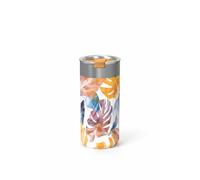 Quokka Boost Tasse Autumn 400 ml - Infuseur à thé intégré - Isolation à double paroi - Acier inoxydable réutilisable - Boissons chaudes et froides
