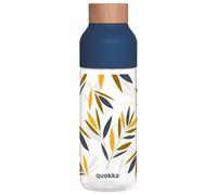 Quokka Bouteille d'eau Bouchon et Design Bambou 720ml en Ecozen Bleu