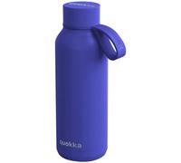 Quokka Bouteille Isotherme 510ml Collection Solid avec Sangle Bleu nuit