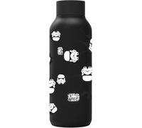 Quokka Bouteille isotherme en acier inoxydable Solid Jet Black 510 ml Star Wars Trooper
