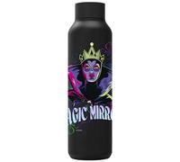 Quokka Bouteille isotherme en acier inoxydable Solid Jet Black 630 ml Villains Evil Queen