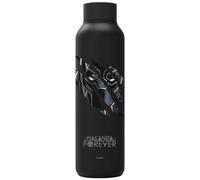 Quokka Bouteille isotherme en acier inoxydable Solid Jet Black Panther 630 ml