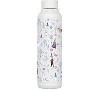 Quokka Bouteille isotherme en acier inoxydable Solid White 630 ml Frozen Forest