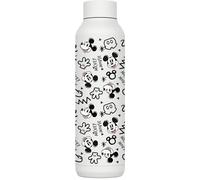 Quokka Bouteille isotherme en acier inoxydable Solid White 630 ml Mickey Pop